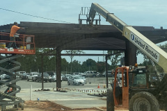 Erection in progress Dealers Auto Auction in Mobile, AL 