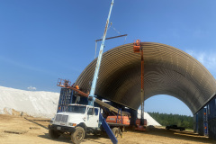 Roof Over work area Calvert, AL 