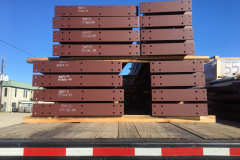 Steel on the truck headed to  Algeria North Africa. 